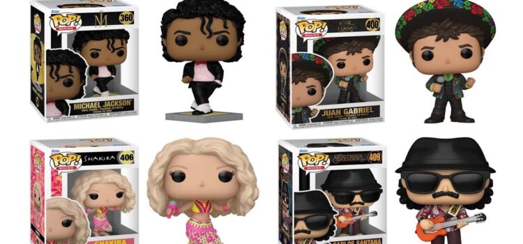 Juan Gabriel, Shakira, Michael Jackson y Carlos Santana tendrán su Funko Pop