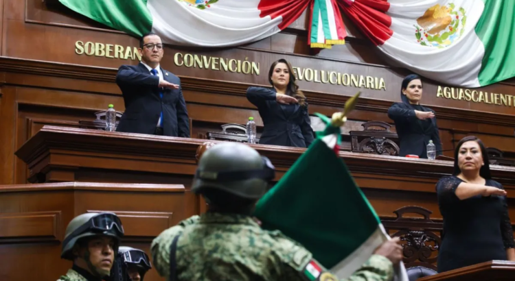 Tere Jiménez presenta su segundo informe de gobierno al Congreso de Aguascalientes