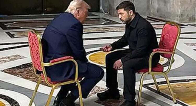 Trump y Zelenski sostuvieron reunión “muy productiva” previo a funeral del Papa