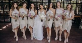 Novia eligió los vestidos más “horribles” para sus damas de honor