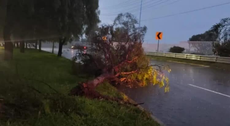 Lluvias provocan inundaciones en Aguascalientes