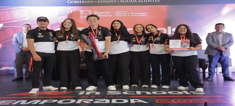 Jóvenes de Aguascalientes representarán a México en Final Internacional de F1 In Schools