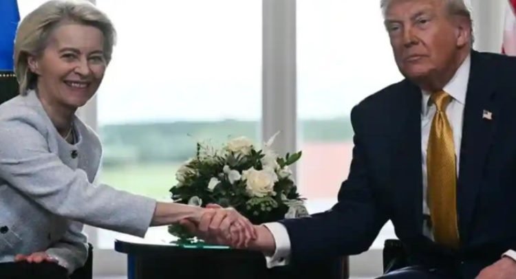 Llegan Estados Unidos y la Unión Europea a acuerdo comercial Llegan Estados Unidos y la Unión Europea a acuerdo comercial