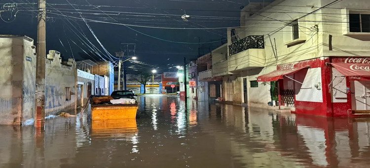 Persisten las lluvias intensas en Aguascalientes