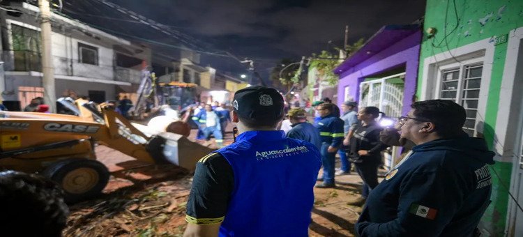 Lluvia deja más de 30 árboles caídos y múltiples daños en Aguascalientes