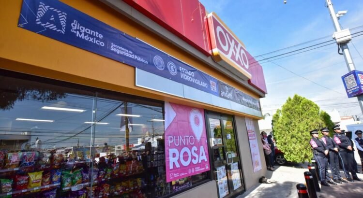 Oxxo en Aguascalientes habilita más de 300 tiendas como espacios seguros para mujeres y menores