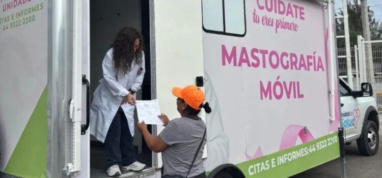 Ofrecen mastografías y ultrasonidos gratuitos en municipios de Aguascalientes