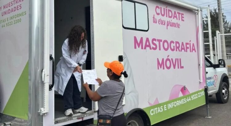 Ofrecen mastografías y ultrasonidos gratuitos en municipios de Aguascalientes