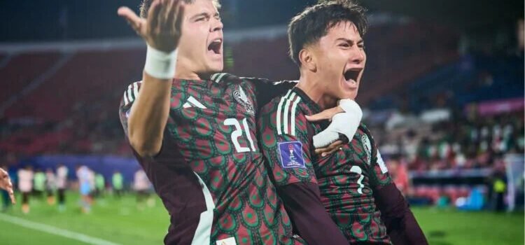 En partidazo, México y Brasil empatan 2-2, en el inicio del Mundial Sub-20