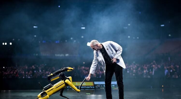 Robots avanzados protagonizan la Web Summit de Lisboa y muestran el futuro del trabajo automatizado Robots avanzados protagonizan la Web Summit de Lisboa y muestran el futuro del trabajo automatizado