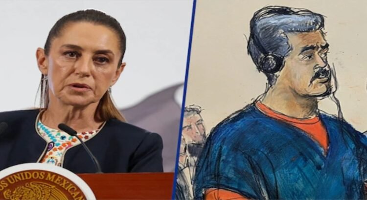 Sheinbaum pide juicio justo para Nicolás Maduro tras su captura en Estados Unidos