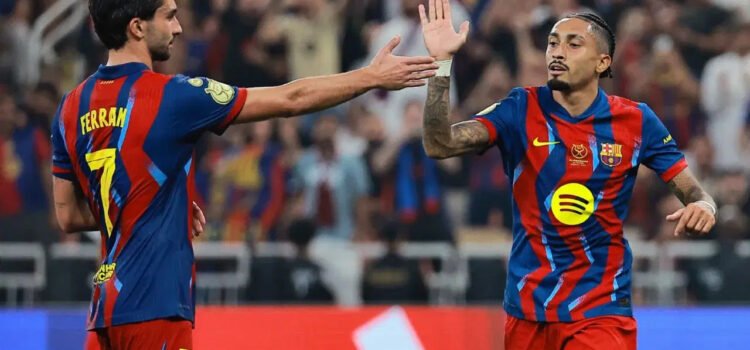 Supercopa de España: El FC Barcelona golea al Athletic Club y avanza a la Final