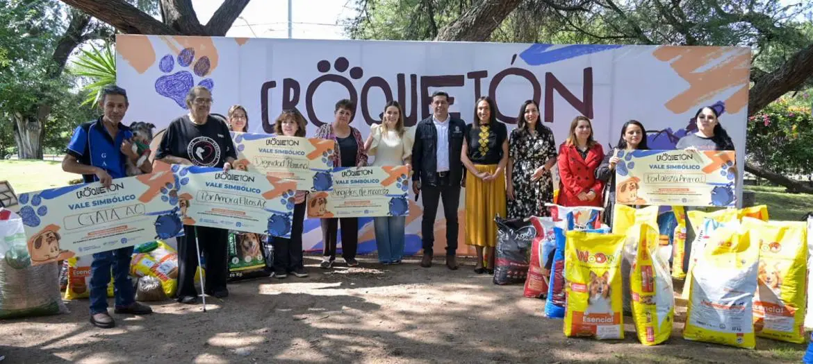 Croquetón 2026 reúne apoyo ciudadano y beneficia a mascotas en Aguascalientes